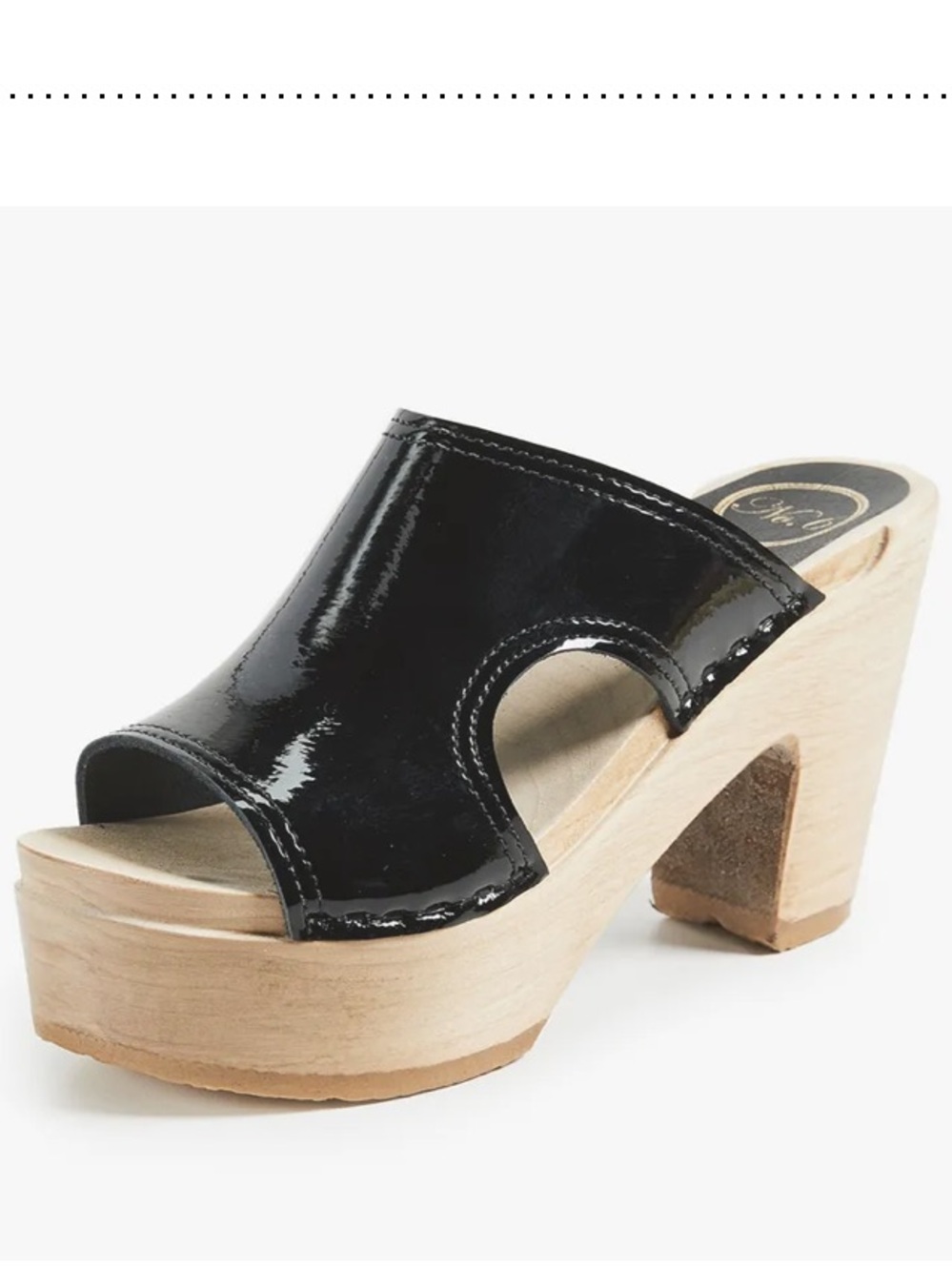 No. 6 Alexis Cutout Platform Sandals